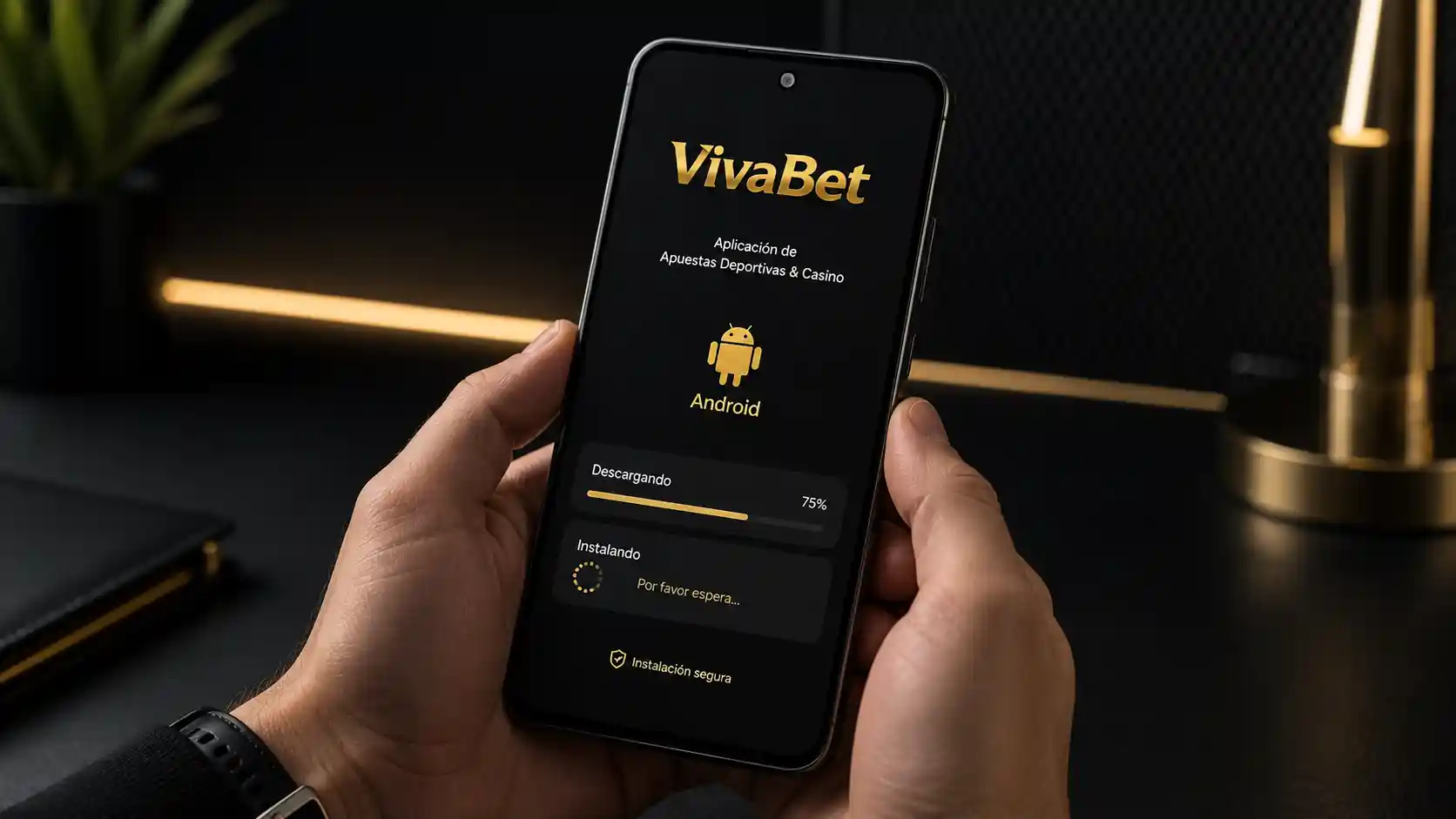 Instalación de la aplicación móvil de Vivabet en Android