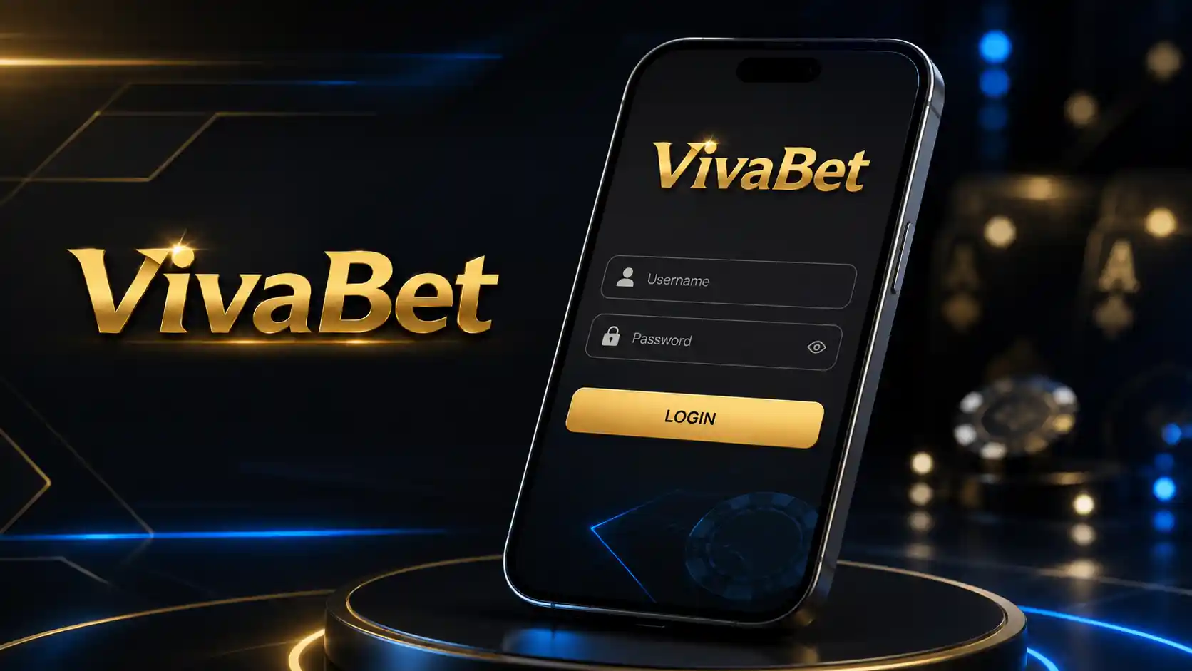 Acceso de Vivabet desde un iPhone con pantalla de inicio de sesión